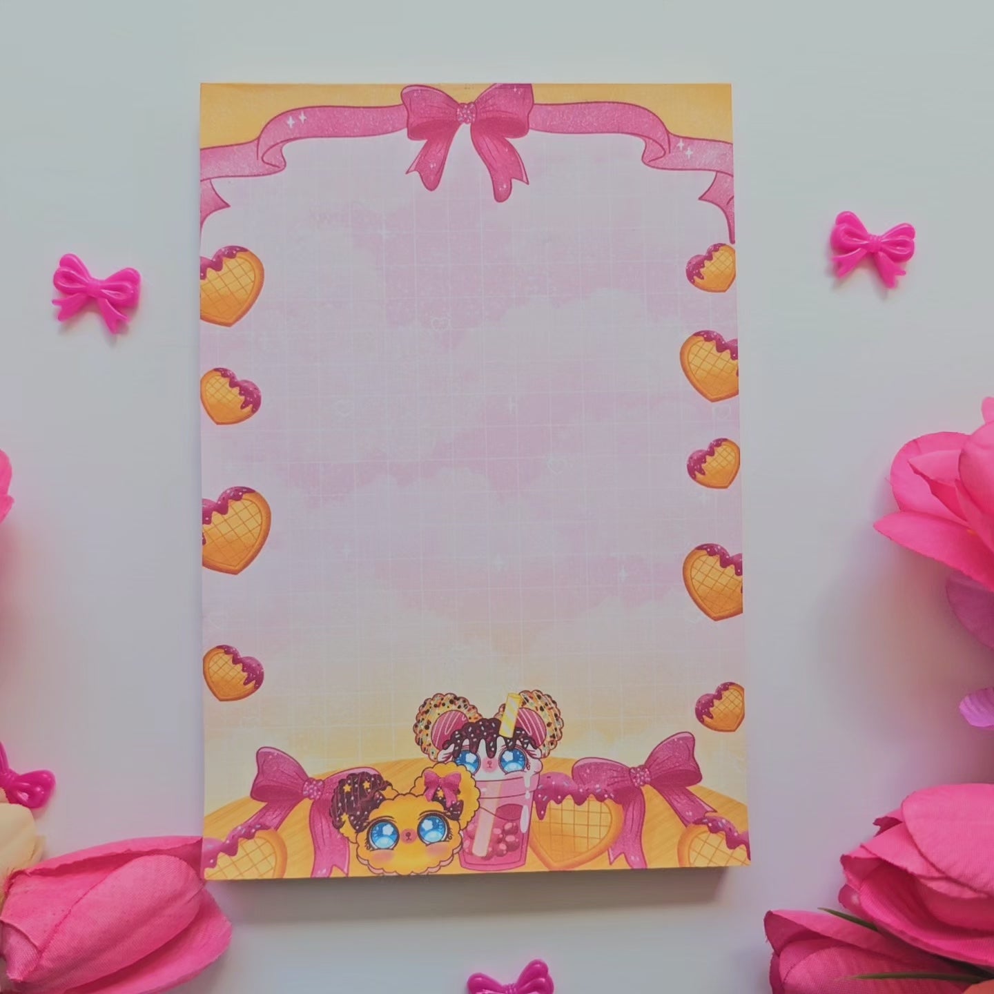 COTTON PUFF BAKER NOTEPAD